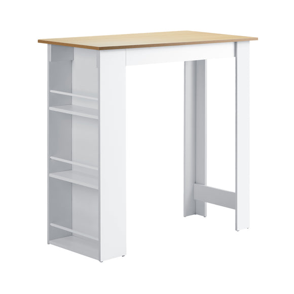 NNEED Bar Table Dining Storage Shelf Wine Rack