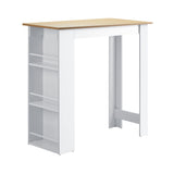 NNEED Bar Table Dining Storage Shelf Wine Rack