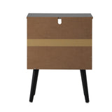 NNEED 2X Bedside Table Storage Drawer Shelf Rattan