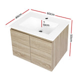 NNEDSZ Cefito Vanity Unit 600mm with Basin Oak