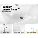 NNEDSZ Cefito Vanity Unit 600mm with Basin Oak