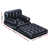 NNEDSZ Inflatable Air Chair Seat Lounge Couch Lazy Sofa Blow Up Ottoman