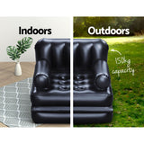 NNEDSZ Inflatable Air Chair Seat Lounge Couch Lazy Sofa Blow Up Ottoman