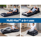 NNEDSZ Inflatable Air Chair Seat Lounge Couch Lazy Sofa Blow Up Ottoman