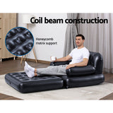 NNEDSZ Inflatable Air Chair Seat Lounge Couch Lazy Sofa Blow Up Ottoman