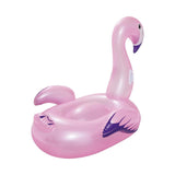 NNEDSZ Kids Flamingo Rider Ride On Float Floating Seat Pool Lounger 1.27Mx1.27M