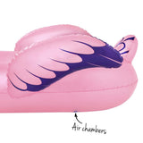 NNEDSZ Flamingo Rider Ride On Float Floating Seat Pool Lounger 1.43Mx1.53M