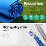 NNEDSZ Pool Cover 58106 Fits 3x2.01m Above Ground Swimming Pool PE Blanket