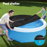NNEDSZ Pool Cover Fits 2.44m Above Ground Swimming Pool PVC Blanket