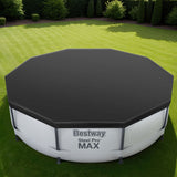 NNEDSZ Pool Cover Fits 3.05m Round Above Ground Swimming Pool PVC Blanket