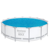 NNEDSZ Pool Cover Solar Fits 4.17m Round Above Ground Swimming Pool Blanket