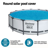 NNEDSZ Pool Cover Solar Fits 4.17m Round Above Ground Swimming Pool Blanket