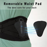 NNEOBA Back Brace for Lower Back Pain Relief with Pulley System Black, XL