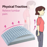 NNEOBA Ergonomic Back & Neck Stretcher Lumbar Support Blue