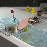 NNEOBA Adjustable Bath Shelf Bathtub Tray Caddy