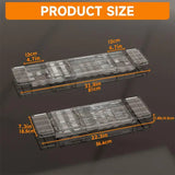 NNEOBA Adjustable Bath Shelf Bathtub Tray Caddy