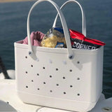 NNEOBA Waterproof EVA Bogg Beach and Travel Tote Bag