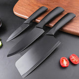 NNEOBA 3-Piece Stainless Steel Kitchen Knife Set – Non-Slip Handle & Multipurpose Design