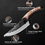 NNEOBA Hand-Forged Stainless Steel Chef Knife – With Protective Cover
