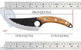 NNEOBA Hand-Forged Stainless Steel Chef Knife – With Protective Cover