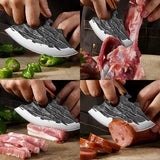 NNEOBA Hand-Forged Boning Knife – Stainless Steel Meat Cleaver