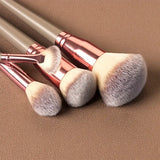 NNETM Professional 15-Piece Pro Brush Set for Flawless Makeup Artistry