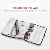 Black Nylon Hanging Storage Bag For Portable Dyson Hair Curler-1915196718463455237