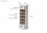 NNENVS Storage Tower with Basket Set
