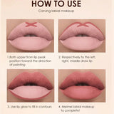 NNETM 12 Matte  Velvet Nude Liquid Lipstick + Lip Liner Set Lip Gloss