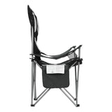 NNEDSZ Camping Folding Chair Portable Outdoor Hiking Fishing Picnic Grey 2pcs