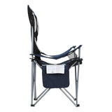 NNEDSZ Camping Folding Chair Portable Outdoor Hiking Fishing Picnic Navy 2pcs