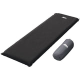 NNEDSZ Self Inflating Mattress Camping Sleeping Mat Air Bed Pad Single Black
