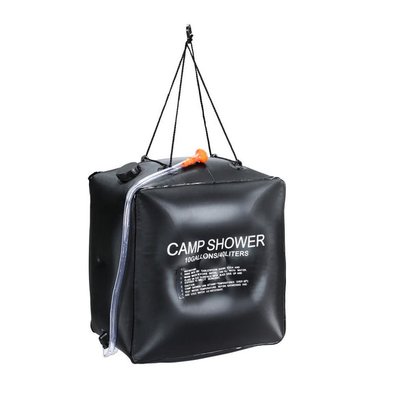 NNEDSZ Camping Shower Bag 40L Black