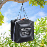 NNEDSZ Camping Shower Bag 40L Black
