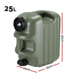 NNEDSZ 25L Water Container Jerry Can Bucket Camping Outdoor Storage Tank
