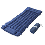 NNEDSZ Self Inflating Mattress Camping Sleeping Mat Air Bed Single Pillow Bag
