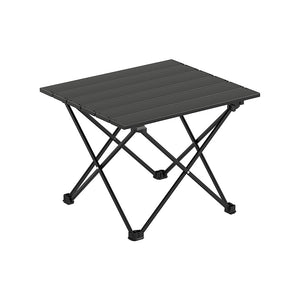 NNEDSZ Folding Camping Table 40CM Roll Up Outdoor Picnic BBQ Aluminium Desk