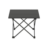NNEDSZ Folding Camping Table 40CM Roll Up Outdoor Picnic BBQ Aluminium Desk