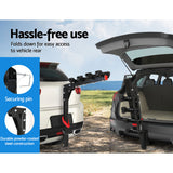 NNEDSZ 4 Bicycle Bike Carrier Rack Car 2" Hitch Mount Foldable Black,4 Bicycle Bike Carrier Rack Car 2" Hitch Mount Foldable Black