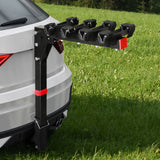 NNEDSZ 4 Bicycle Bike Carrier Rack Car 2" Hitch Mount Foldable Black,4 Bicycle Bike Carrier Rack Car 2" Hitch Mount Foldable Black