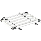 NNEDSZ Universal Car Roof Rack Basket Luggage Vehicle Cargo Carrier 140cm Silver