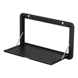NNEDSZ Caravan Table 800 x 450mm Folding Lockable Black