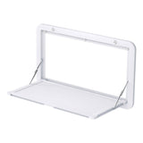 NNEDSZ Caravan Table 800 x 450mm Folding Lockable White