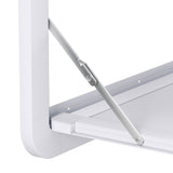NNEDSZ Caravan Table 800 x 450mm Folding Lockable White