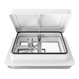 NNEDSZ Caravan Roof Vent Fan Air Exhaust Hatch 12V RV Motorhome Camper White