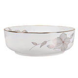 NNEDSZ Bathroom Basin Ceramic Vanity Sink Hand Wash Bowl with Pattern 41x41cm