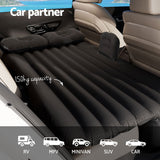 NNEDSZ Car Mattress 134x78 Inflatable SUV Back Seat Camping Bed Black