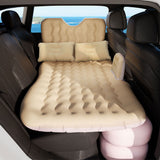 NNEDSZ Car Mattress 176x80 Inflatable SUV Back Seat Camping Bed Beige