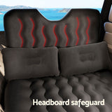 NNEDSZ Car Mattress 176x80 Inflatable SUV Back Seat Camping Bed Charcoal