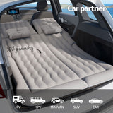 NNEDSZ Car Mattress 175x130 Inflatable SUV Back Seat Camping Bed Grey